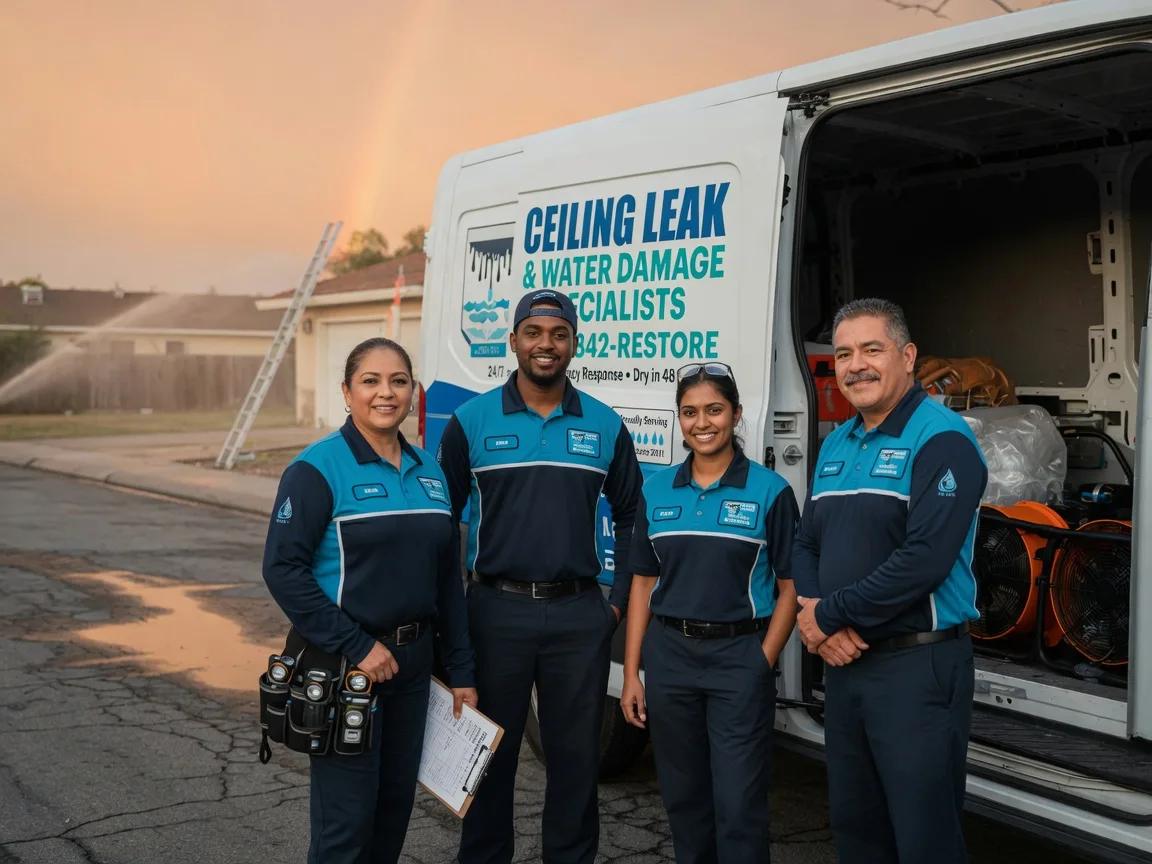 Ceiling Leak Cleanup company in Wyocena, WI